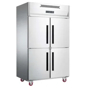 Automatic Defrosting Freezer 4 Door Commercial Freezer 1080W