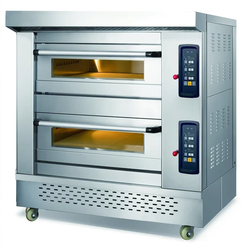 Natural Gas Double Wall Oven Restaurant Style Commercial Oven
