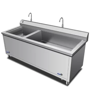 Stainless Steel Ultrasonic Dishwasher Double Tank Dishwasher